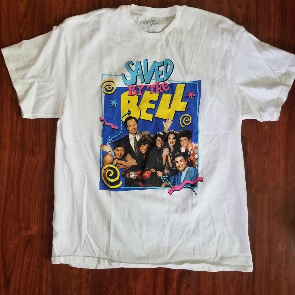 Saved by the Bell Tshirt White graphic T shirt